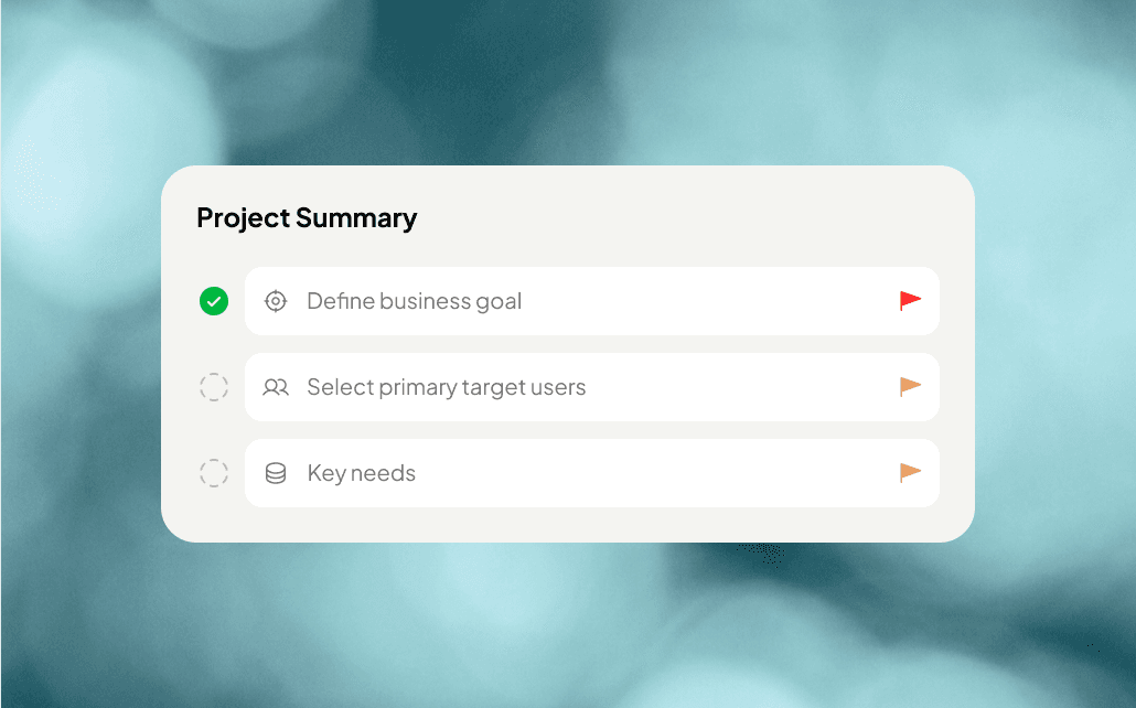 Project scoping checklist