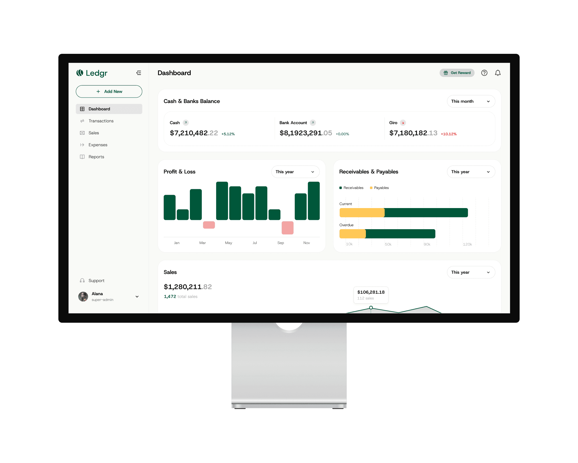 Ledgr - SaaS Accounting Webapp